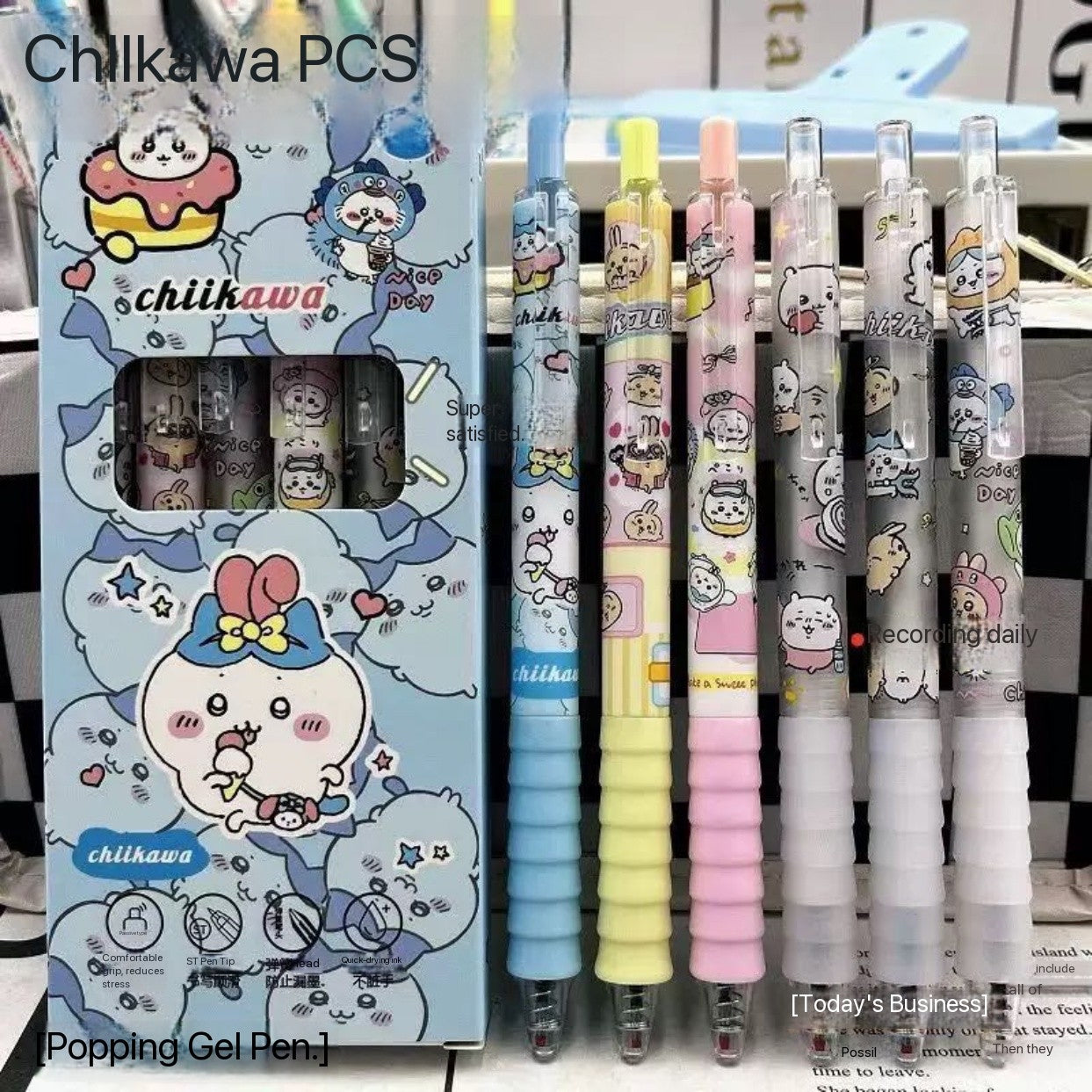 【NO.05】New Lucky Match-Up Game - Neutral Pens | 4-6 Pens per Blind Box