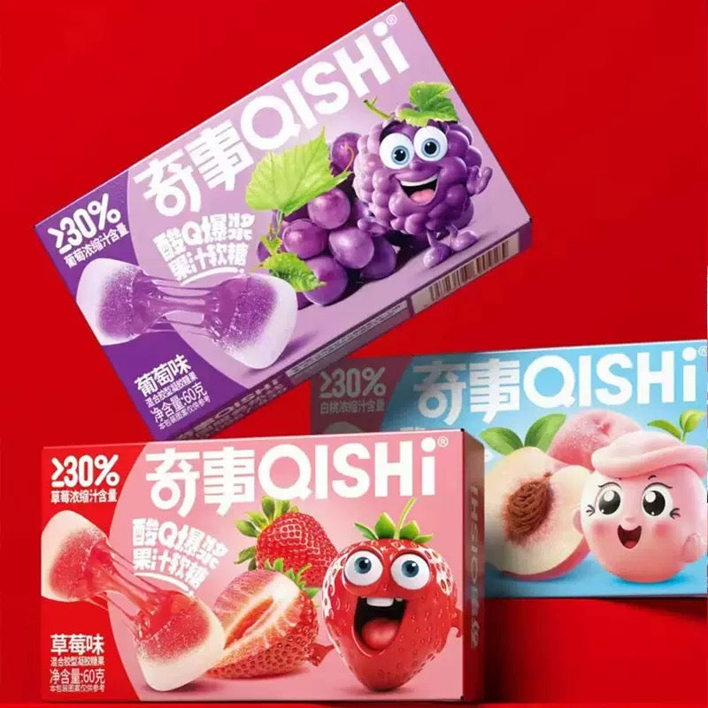 【NO.06】Lucky Bag Game - New Fruit Gummy by Qishi, Must-have for Holiday & Christmas Parties